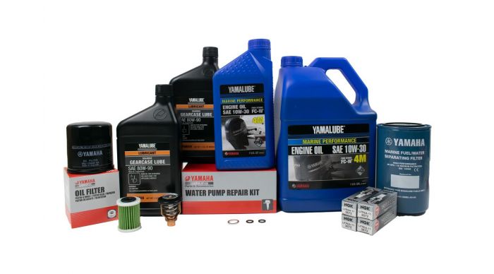 Yamaha 300 Hour Service Maintenance Kit - Yamalube 10W-30- VF150 VF175 - All Models
