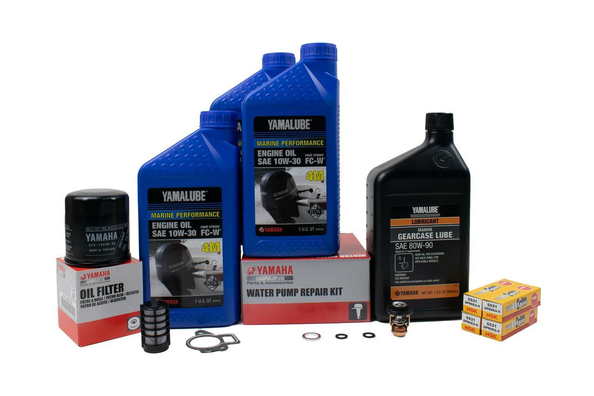 Yamaha 300 Hour Service Maintenance Kit - Yamalube 10W-30 - F50 - 1995-1996