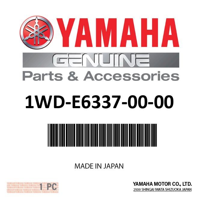 Yamaha 1WD-E6337-00-00 - Screw, Spring