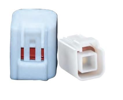 Yamaha 6Y8-82582-11-00 - White Pigtail 4 Pin Connection Cap