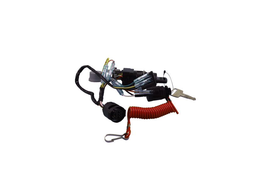 Yamaha 704-8257C-03-00 - Single Engine Key Switch Assembly