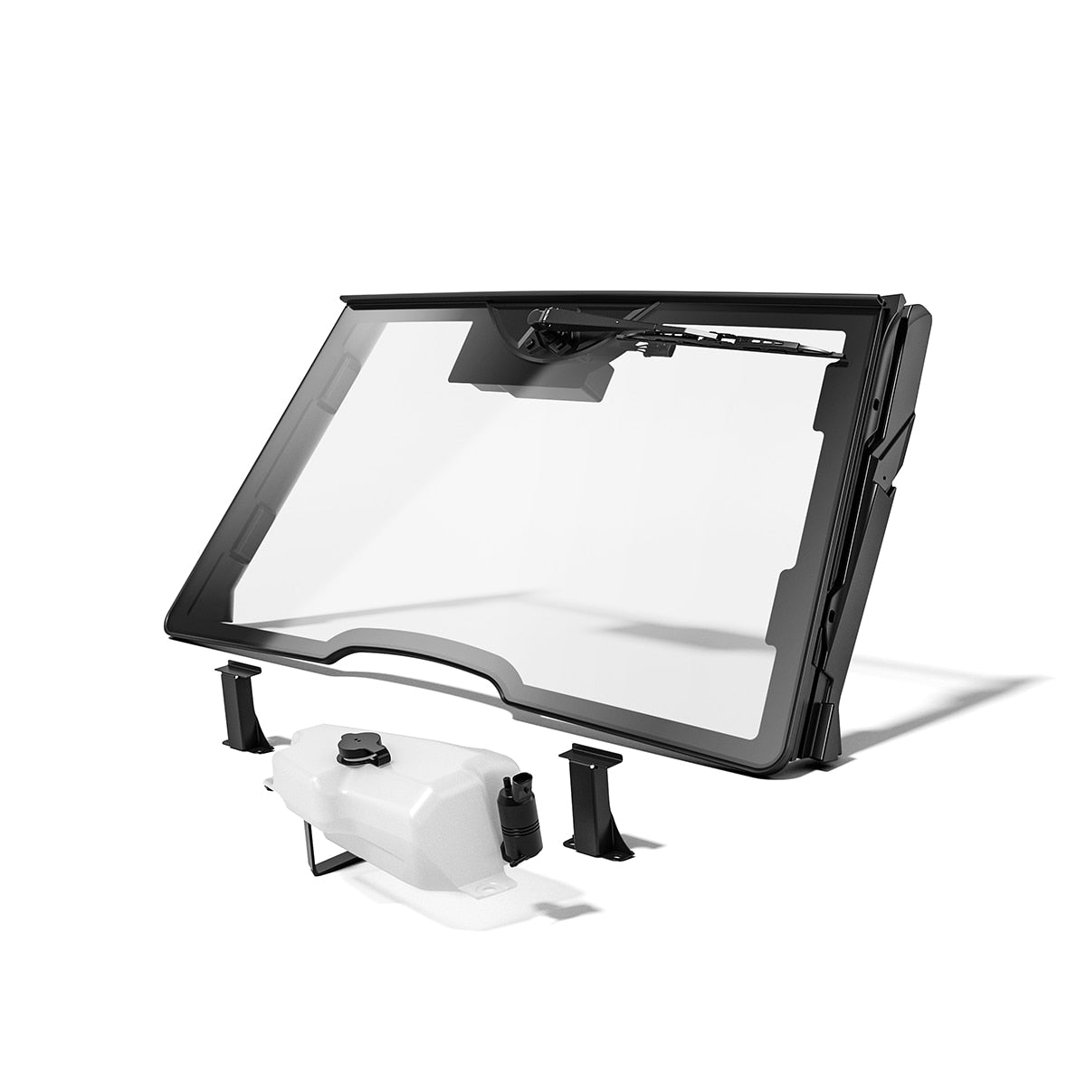 Yamaha B4J-F83J0-T0-00 - Wolverine Glass Windshield with Wiper and Washer