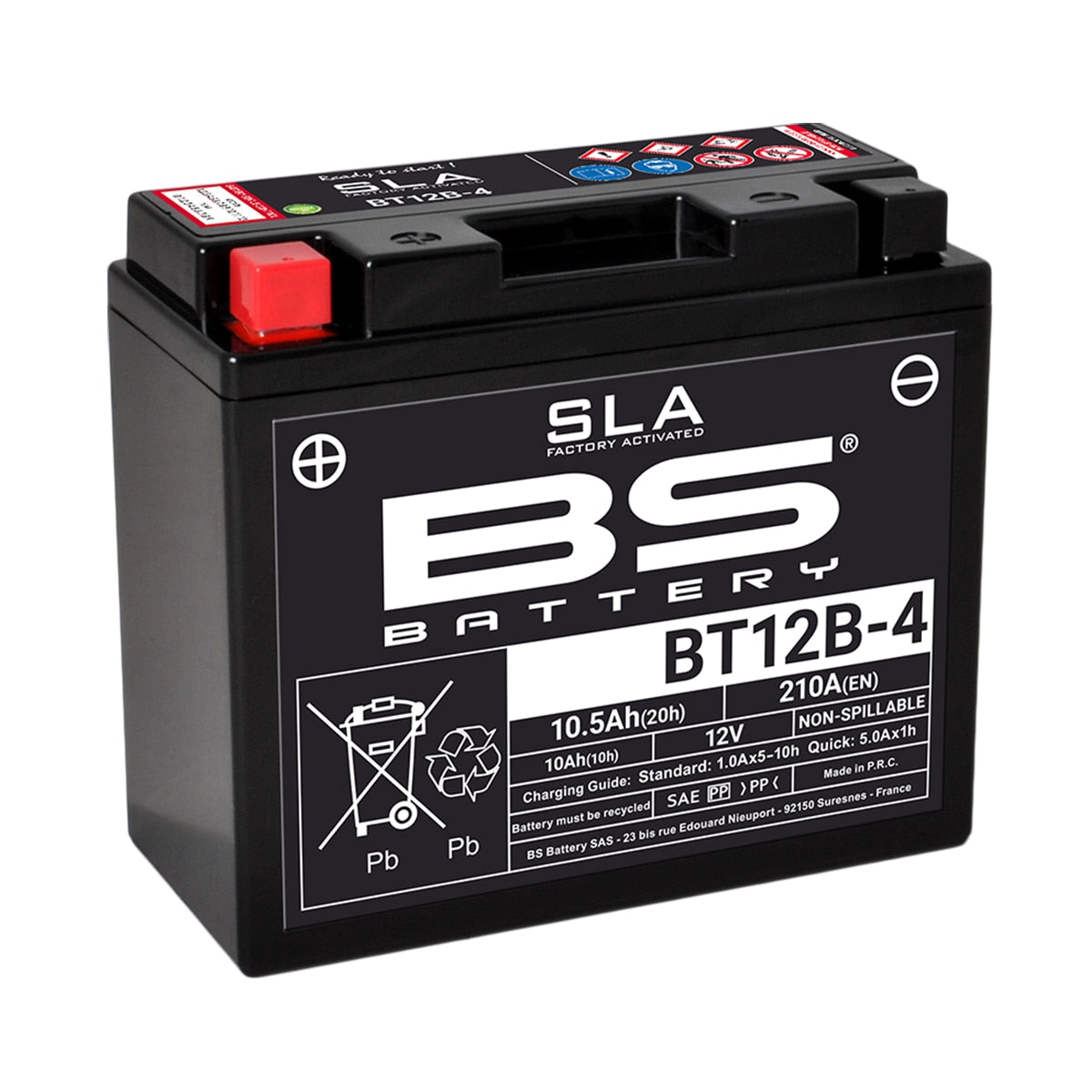 Yamaha BT1-2B400-00-00 - BT12B-4 Battery
