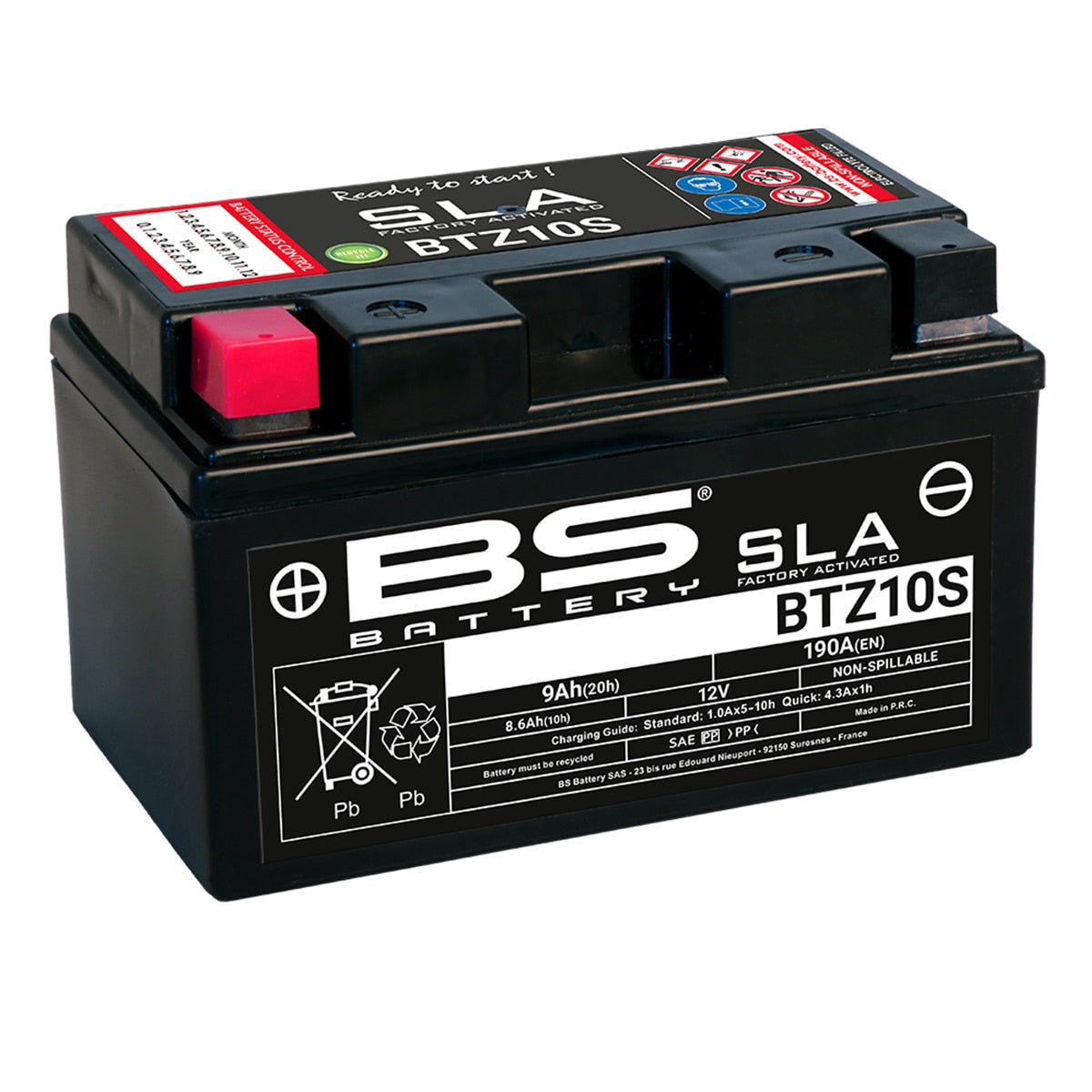 Yamaha BTZ-10S00-00-00 - BTZ10S Battery