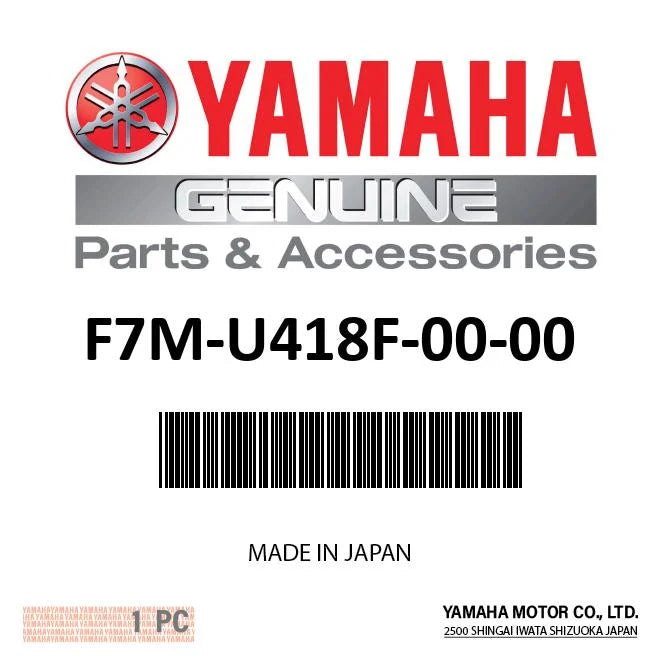 Yamaha F7M-U418F-00-00 - Righting Label