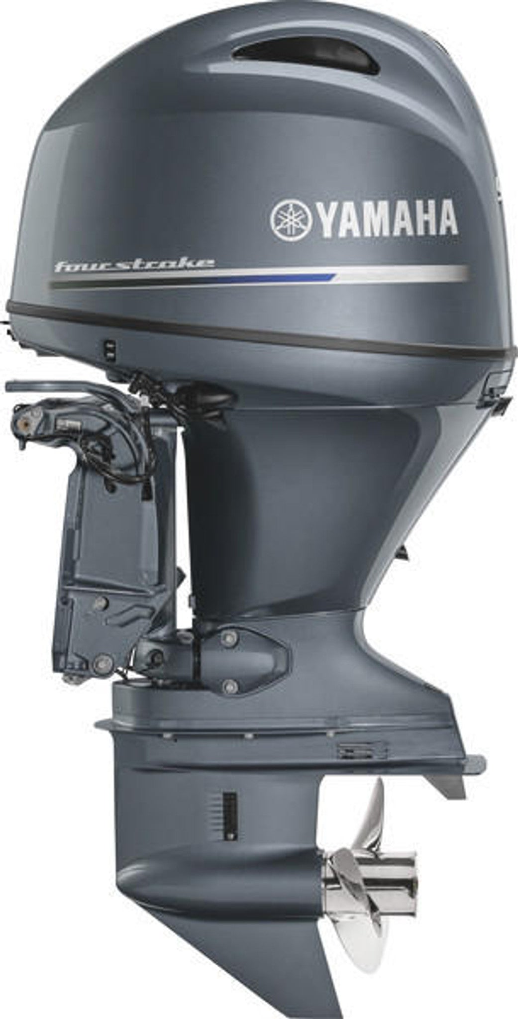Yamaha F90XB Outboard - 25-Inch Shaft | Remote Control | Electric Start | Power Trim & Tilt | Gray