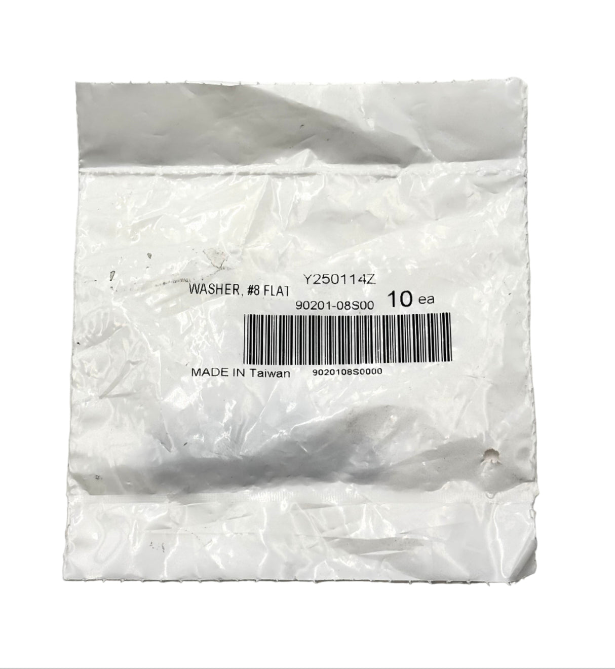 Yamaha 90201-08S00-00 - #8 Flat Washer