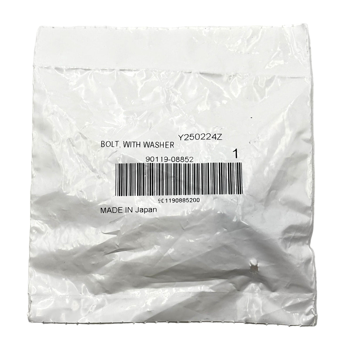 Yamaha 90119-08852-00 - Bolt,with washer