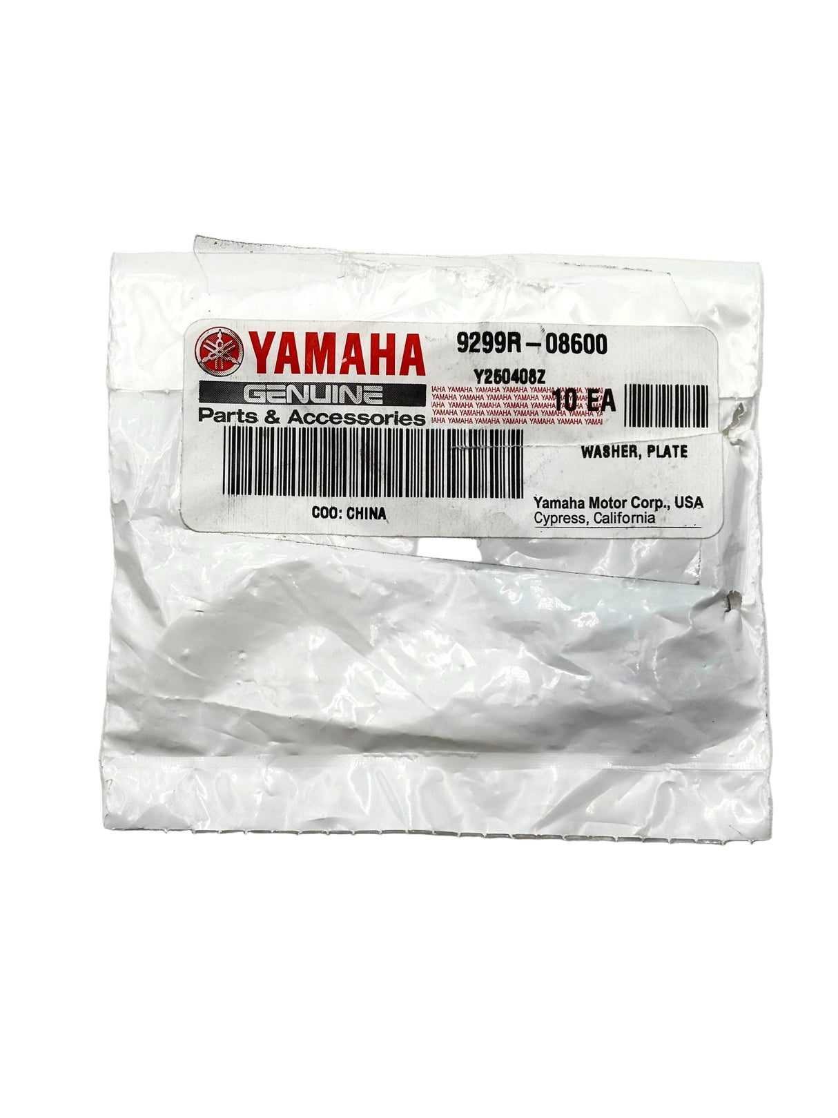 Yamaha 9299R-08600-00 - Plate Washer