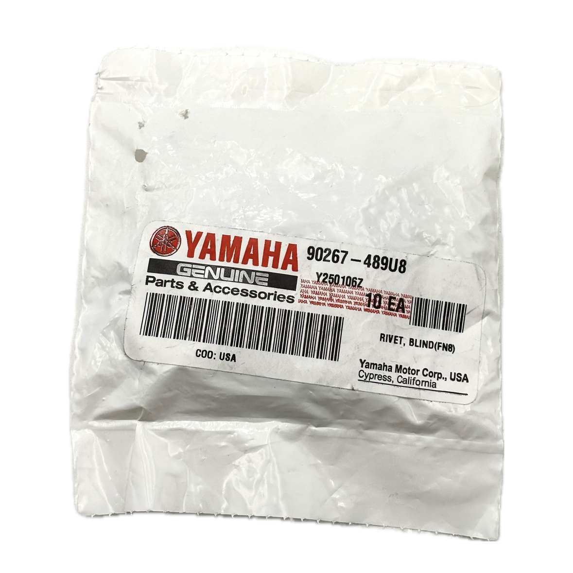 Yamaha 90267-489U8-00 - Rivet, blind