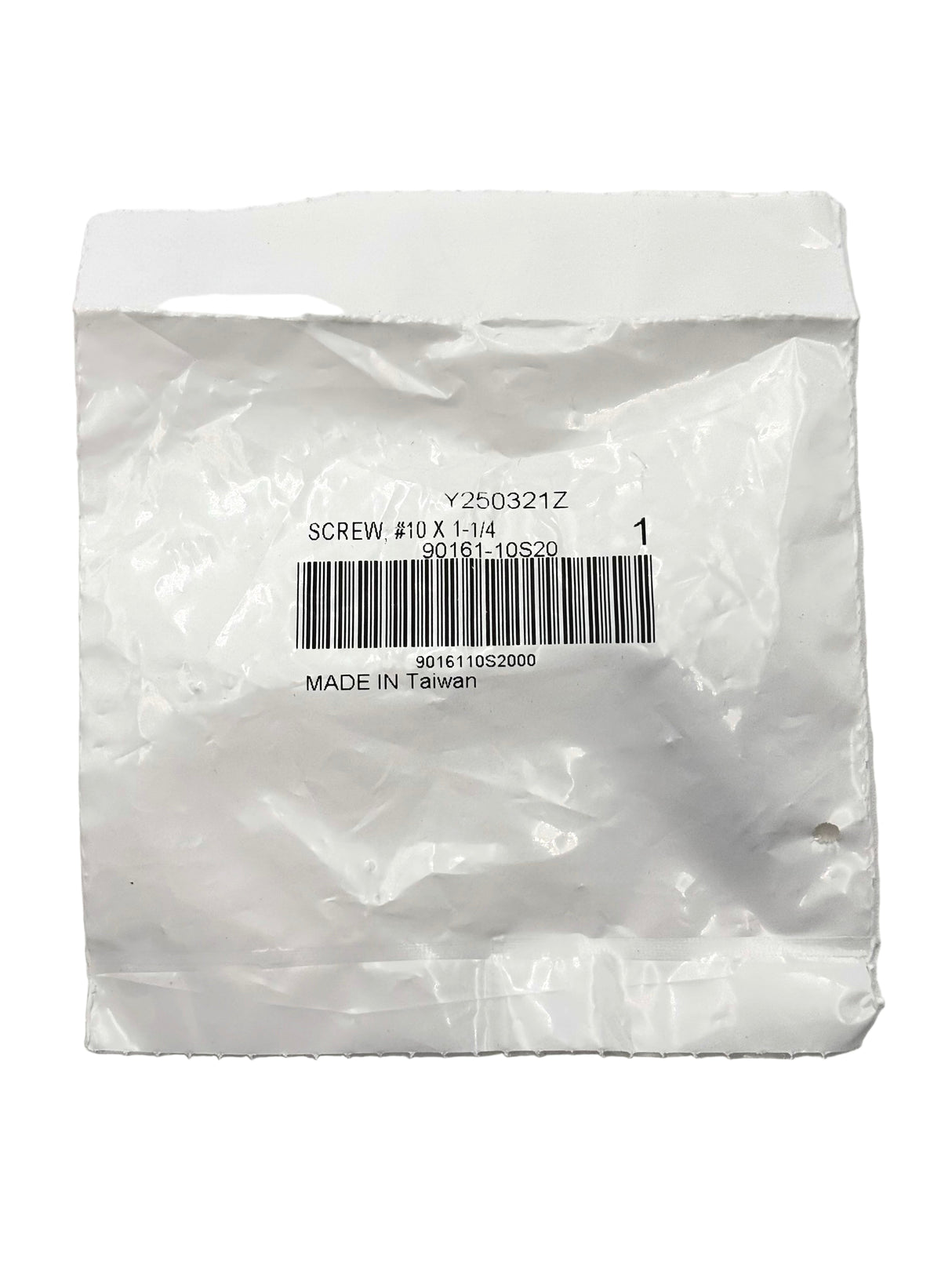 Yamaha 90161-10S20-00 - #10x1 1/4 Screw