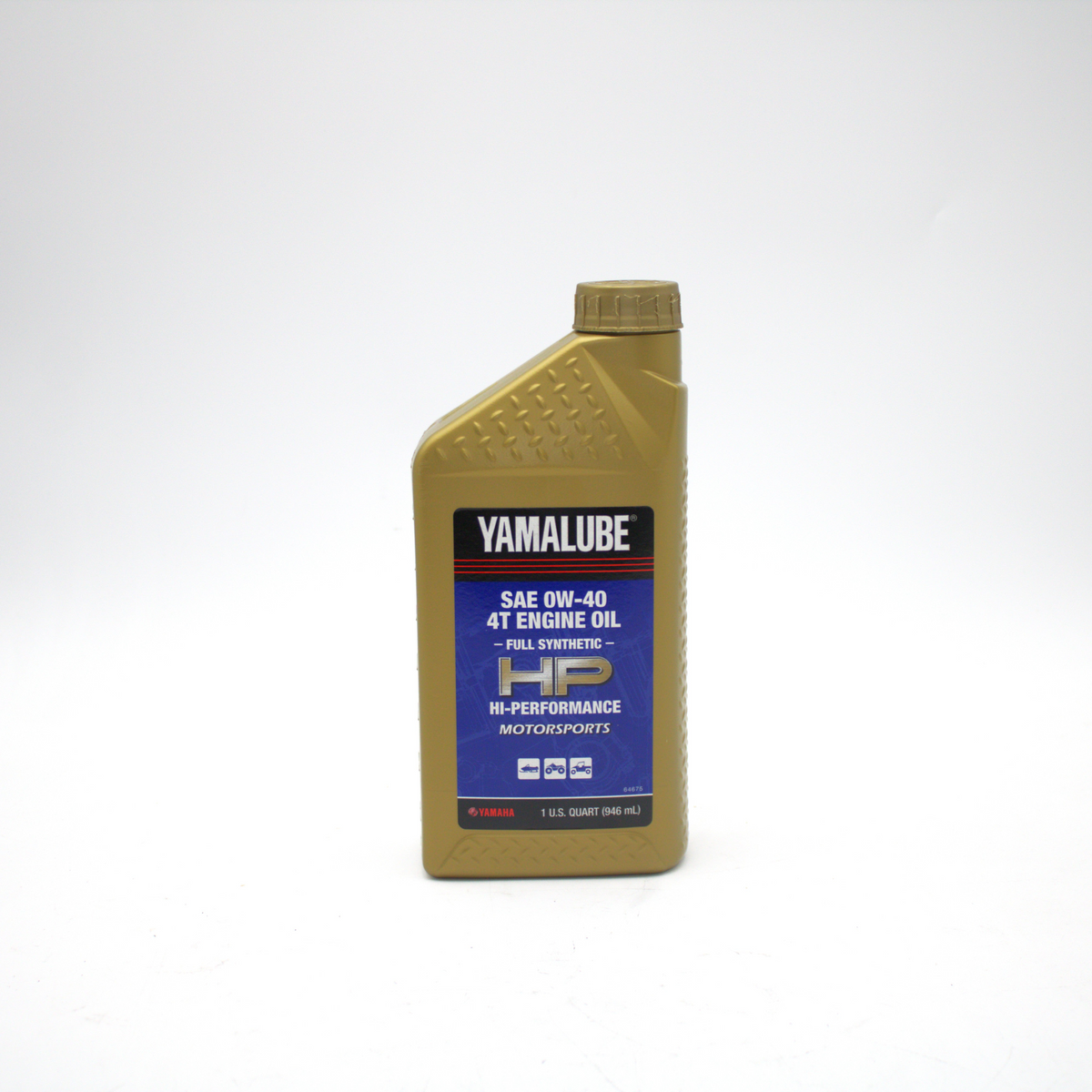 Yamaha LUB-00W40-FS-12 - Yamalube 0W-40 Full Synthetic HP - Quart