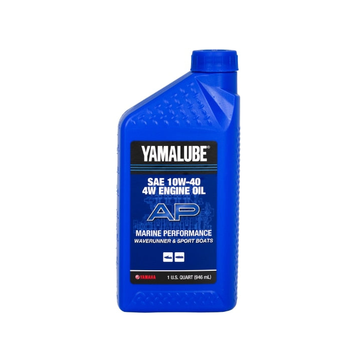 Yamaha LUB-10W40-WV-04 - Yamalube 10W-40 Mineral 4W WaterCraft All Purpose Engine Oil