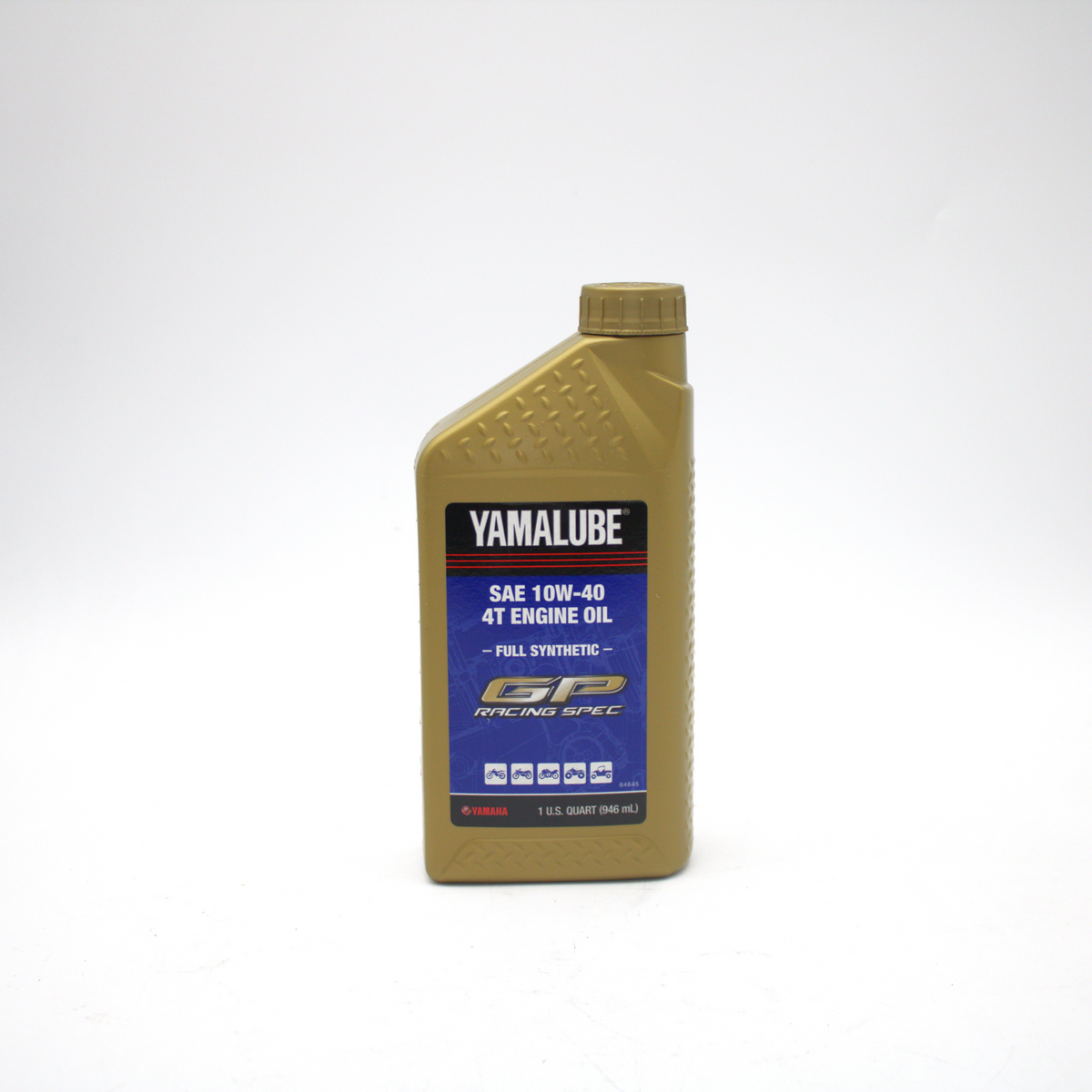 Yamaha LUB-RS4GP-FS-12 - Yamalube 10W-40 GP Racing Full Synthetic (RS4GP) - Quart