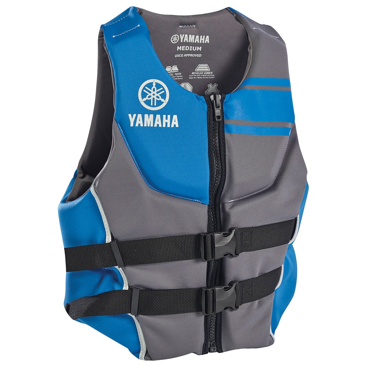 Yamaha MAR-20VNE-BK-MD - 20VNE Neoprene Two-Buckle Personal Flotation Device Adult