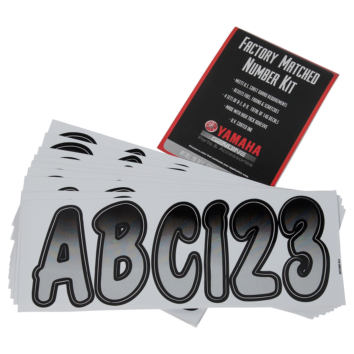 Yamaha MAR-BLBKG-20-65 - Blue/Blk Dlx Registration Kit