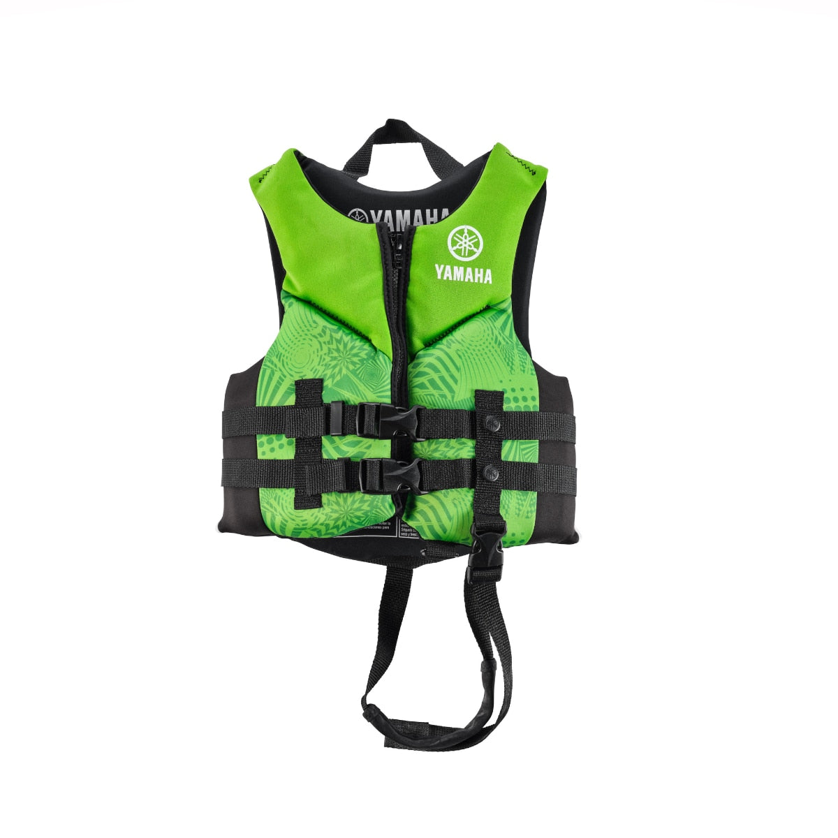 Yamaha MAY-23VNE-GN-CH - Child Neoprene 2-Buckle Personal Flotation Device