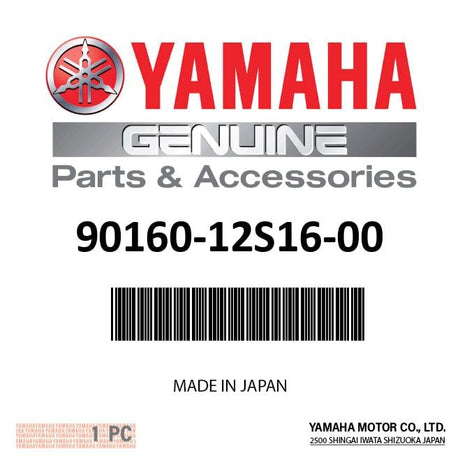 Yamaha 90160-12S16-00 - Round Tapping Screw