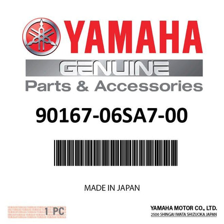 Yamaha 90167-06SA7-00 - #6 x 1/2in. Screw