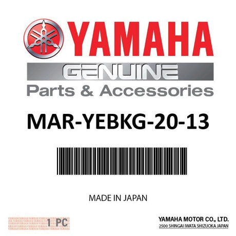 Yamaha MAR-YEBKG-20-13 - Yel/Blk Dlx Registration Kit
