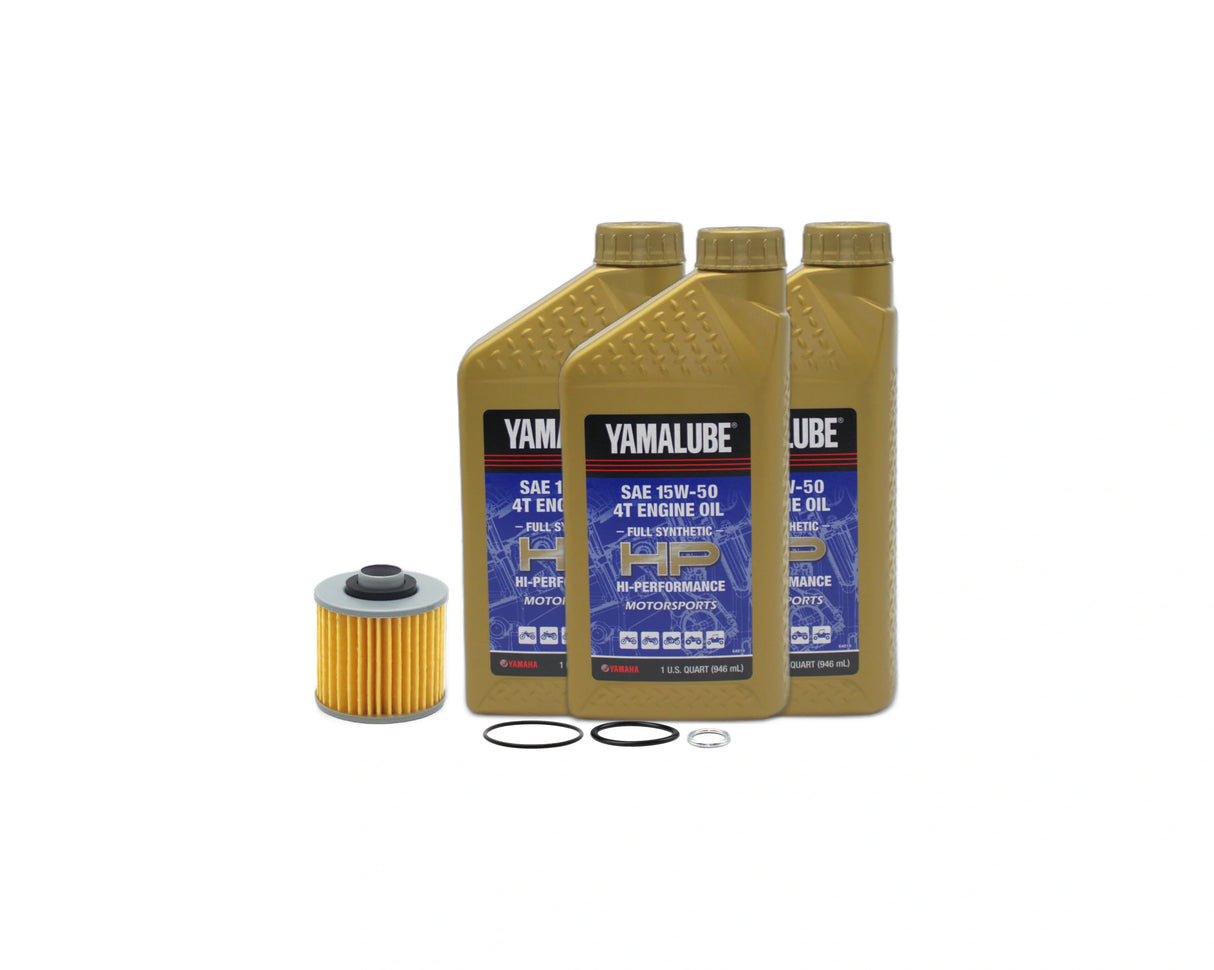 Yamaha Grizzly 600 ATV Full Synthetic 15W50 Oil Change Kit 2000-2001