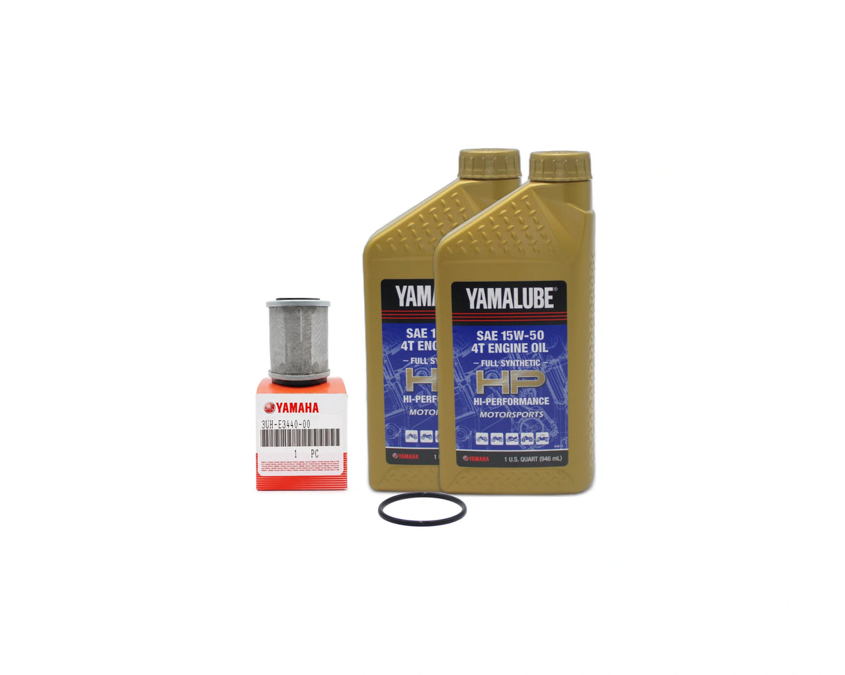 Yamaha 250 Bruin ATV Full Synthetic 15W50 Oil Change Kit 2005