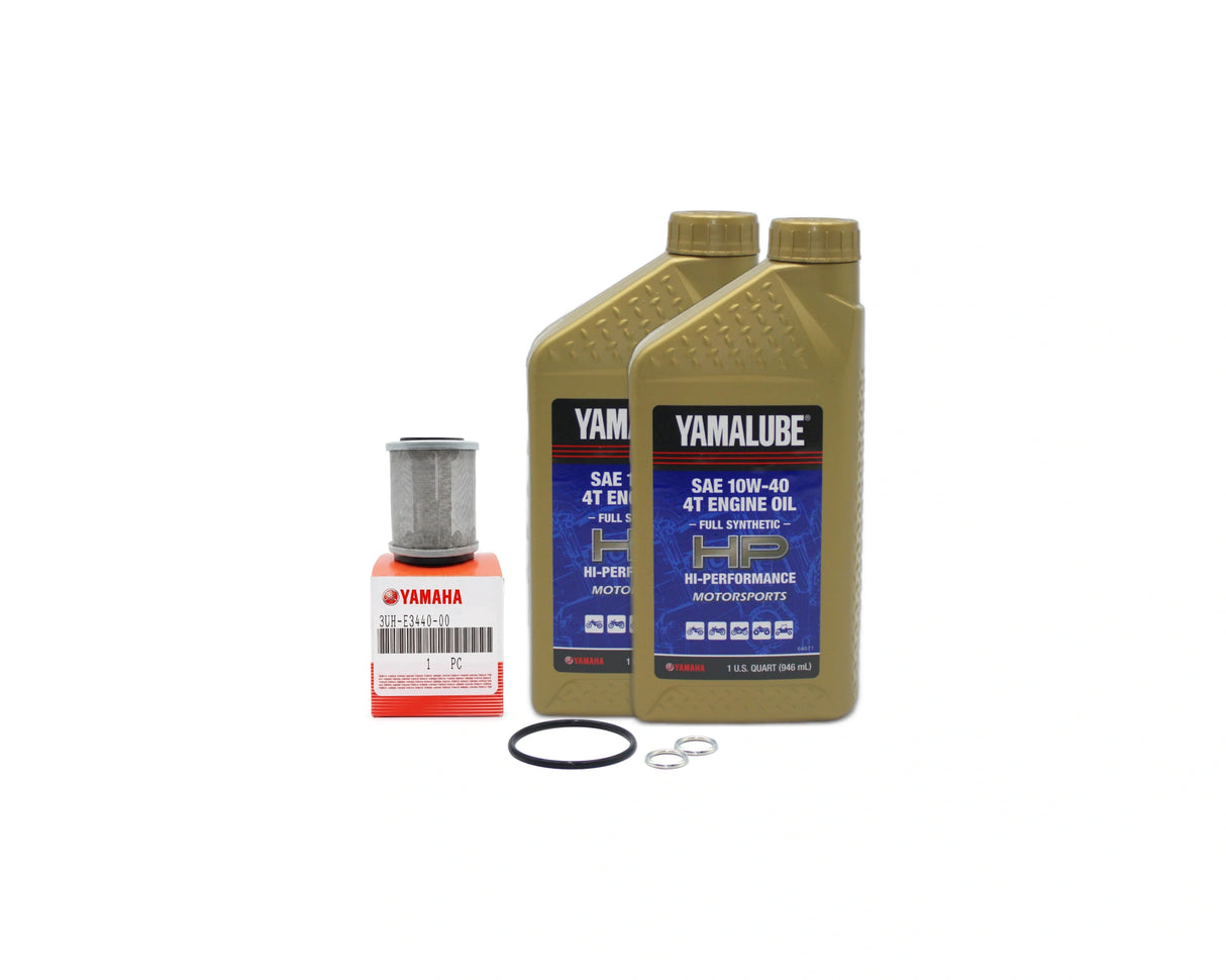 Yamaha 250 Bruin 2WD ATV Full Synthetic 10W40 Oil Change Kit 2006