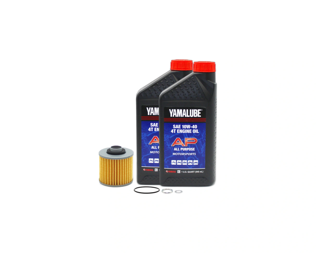 Yamaha Raptor 700 ATV All Purpose 10W40 Oil Change Kit 2015-2016