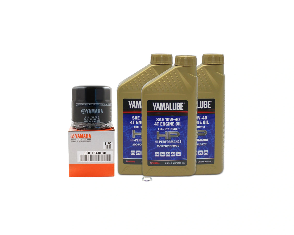 Yamaha Kodiak 700 EPS ATV Full Synthetic 10W40 Oil Change Kit 2019-2024