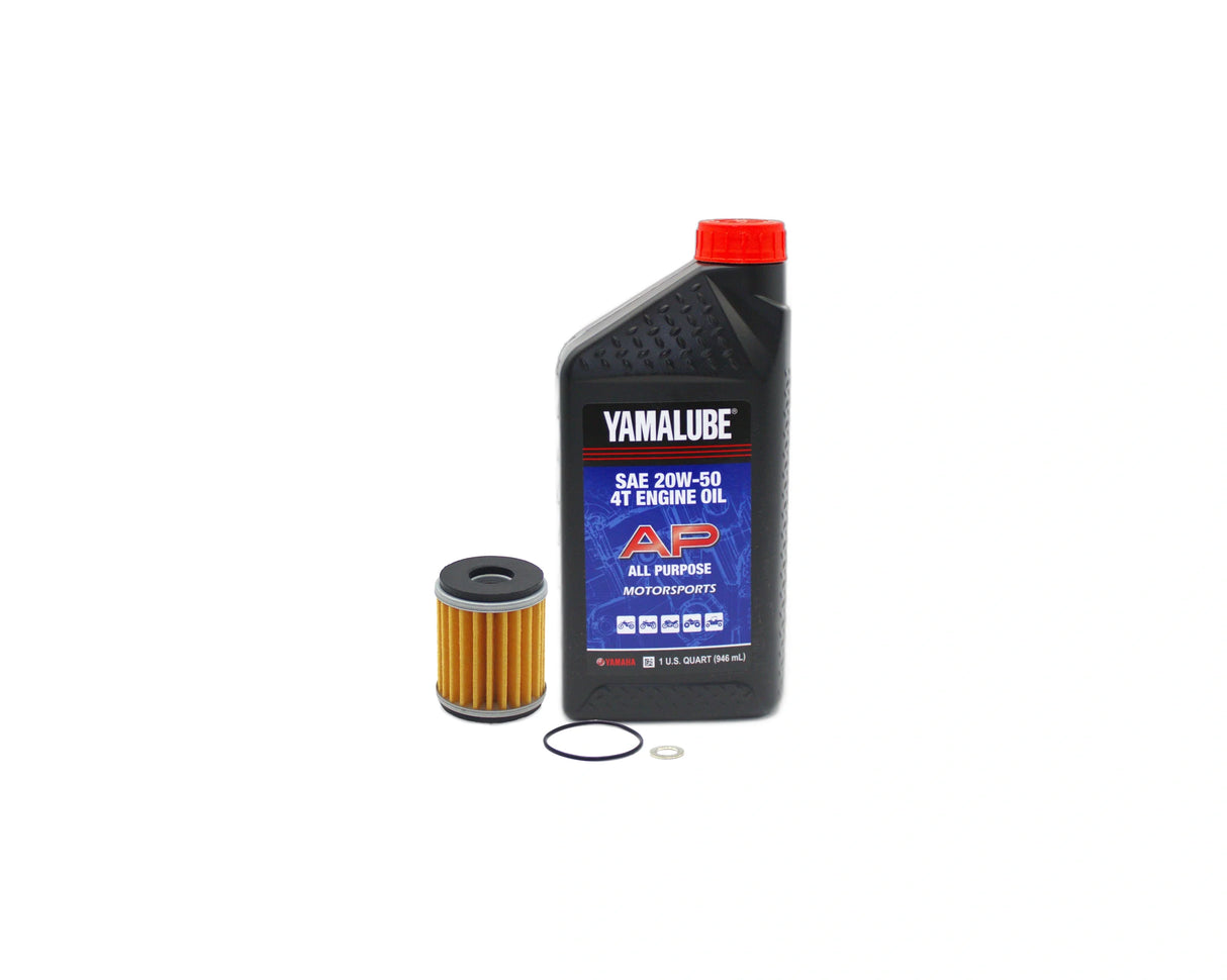 Yamaha YZ250F Motorcycle All Purpose 20W50 Oil Change Kit 2014-2024