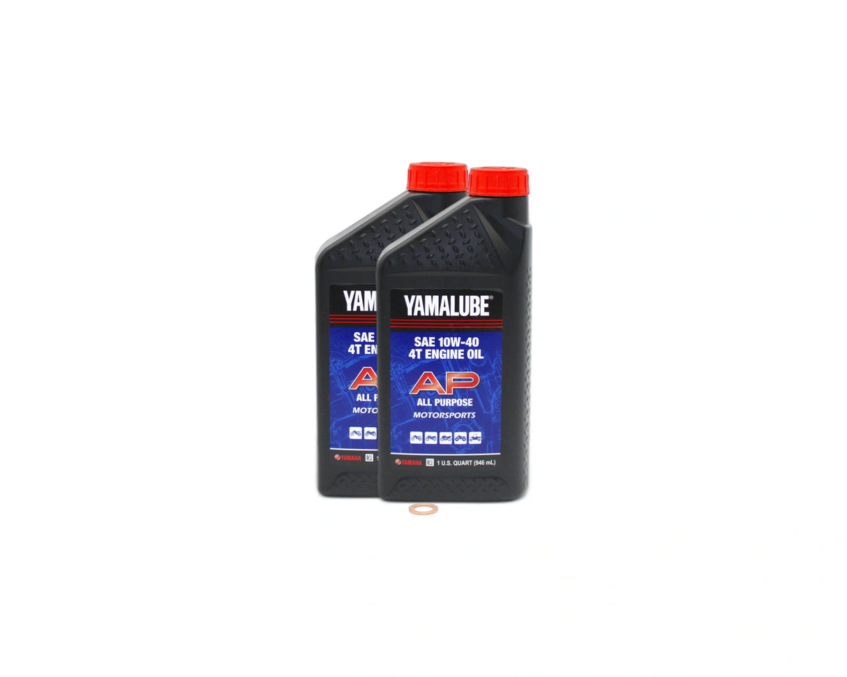 Yamaha TT-R125E Motorcycle All Purpose 10W40 Oil Change Kit 2003-2009
