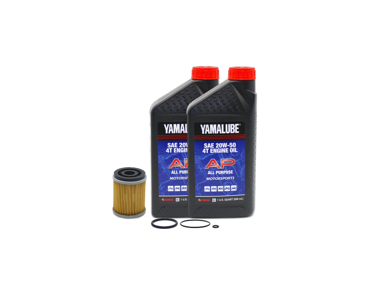 Yamaha XT350 Motorcycle All Purpose 20W50 Oil Change Kit 1995-1998