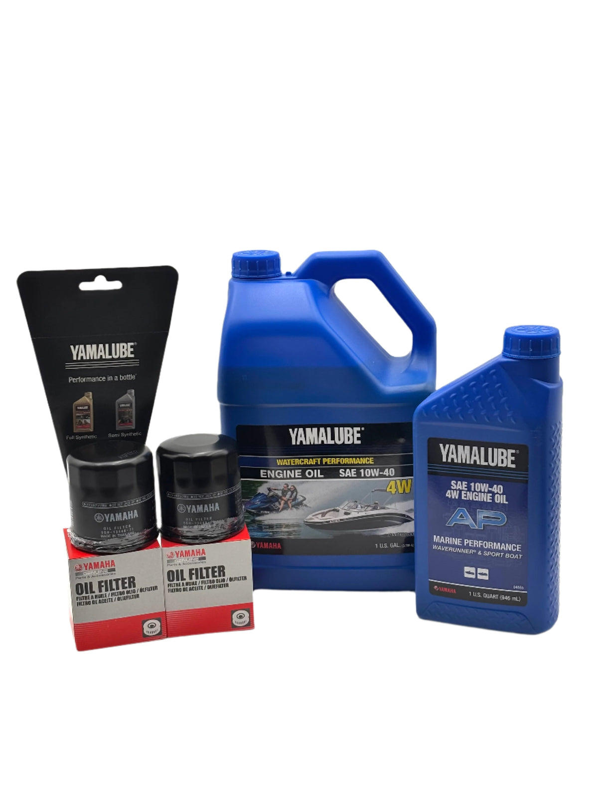 Yamaha AR210 Boat Yamalube 10W-40 Oil Change Kit 2006-2007