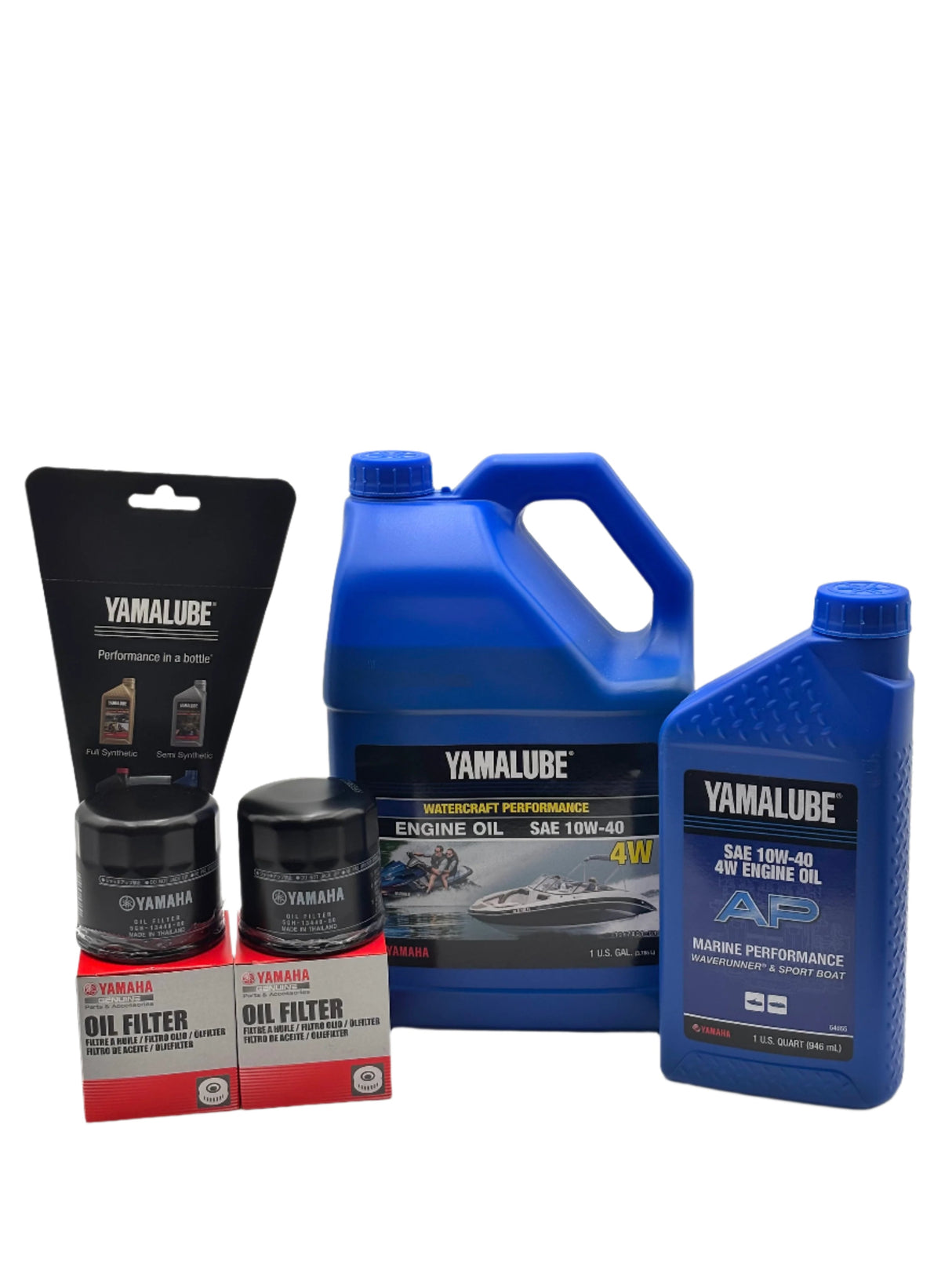 Yamaha AR210 Boat Yamalube 10W-40 Oil Change Kit 2008-2015