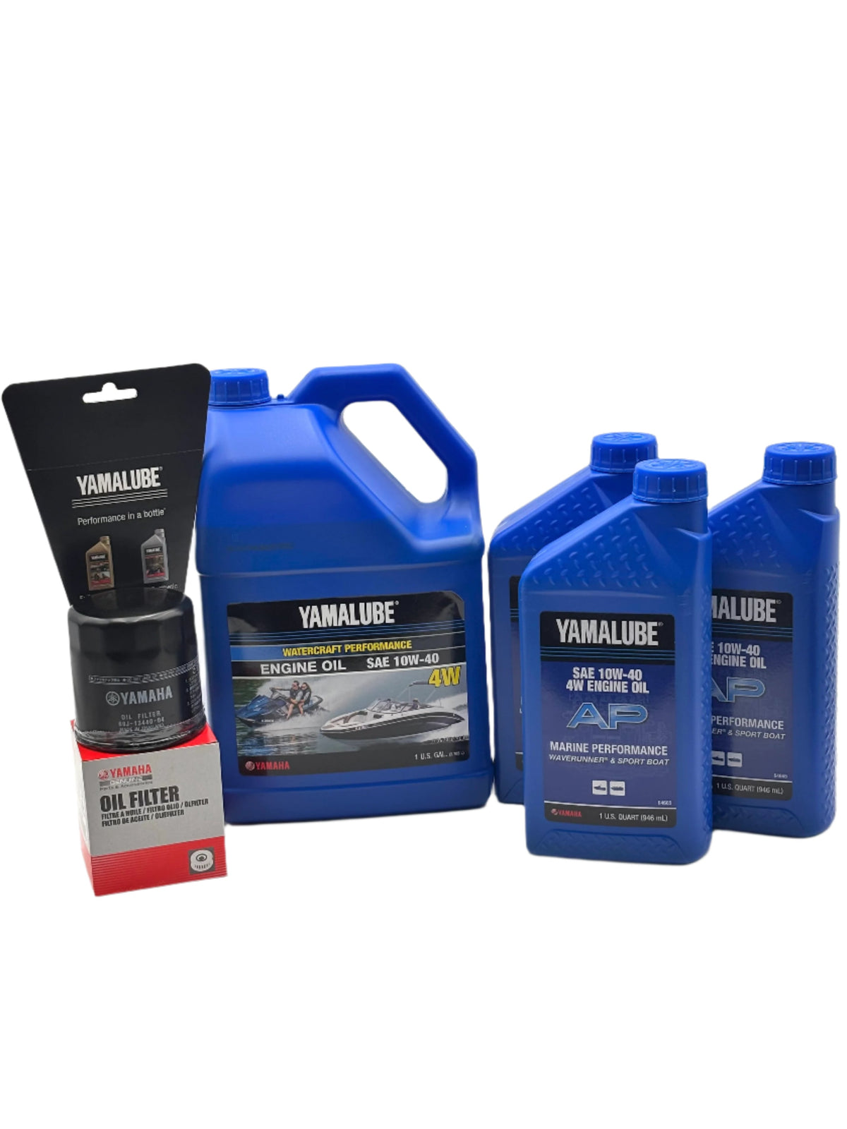 Yamaha SX190 & SX190 (California) Boat Yamalube 10W-40 Oil Change Kit 2018-2021