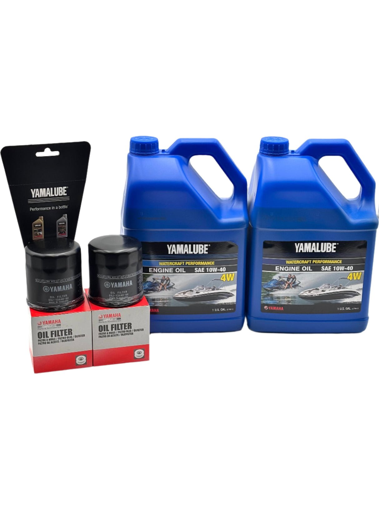 Yamaha SX240, SX240 High Output & SX240 (California) Boat Yamalube 10W-40 Oil Change Kit 2010-2020