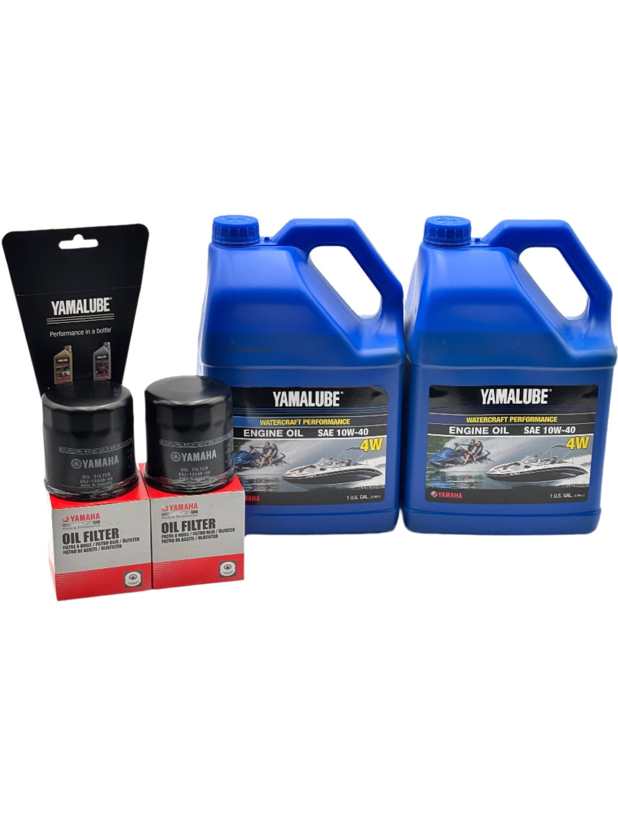Yamaha 252S, 252XE, 252SE & 252SD Boat Yamalube 10W-40 Oil Change Kit 2021