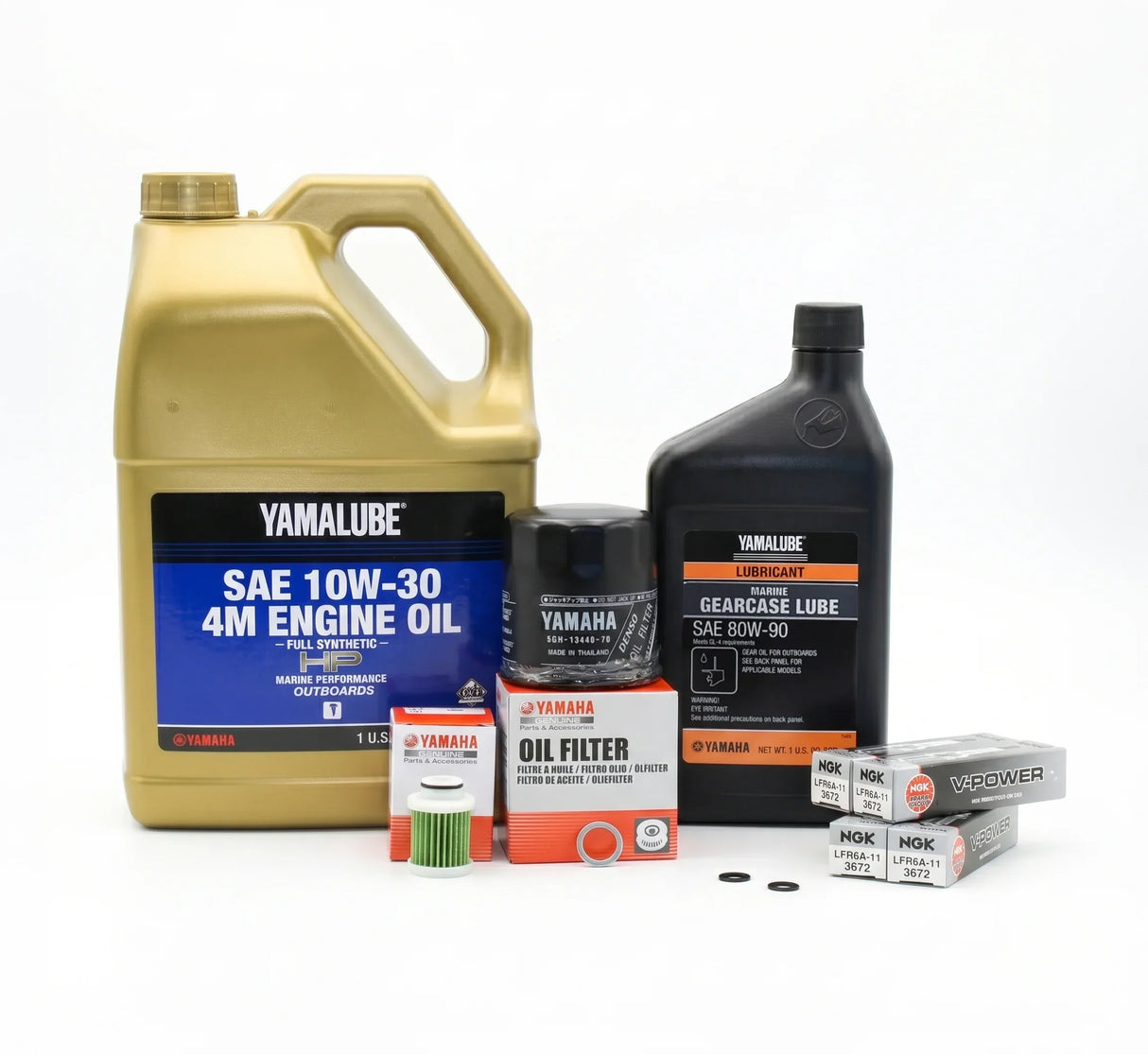Yamaha F115 100-Hr. Service Kit 2006-2014 10W-30 Full Synthetic