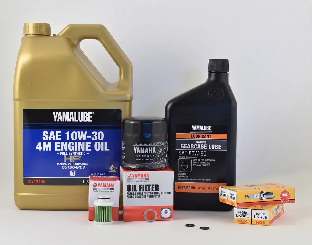 Yamaha F115 100-Hr. Service Kit 2014-Current 10W-30 Full Synthetic