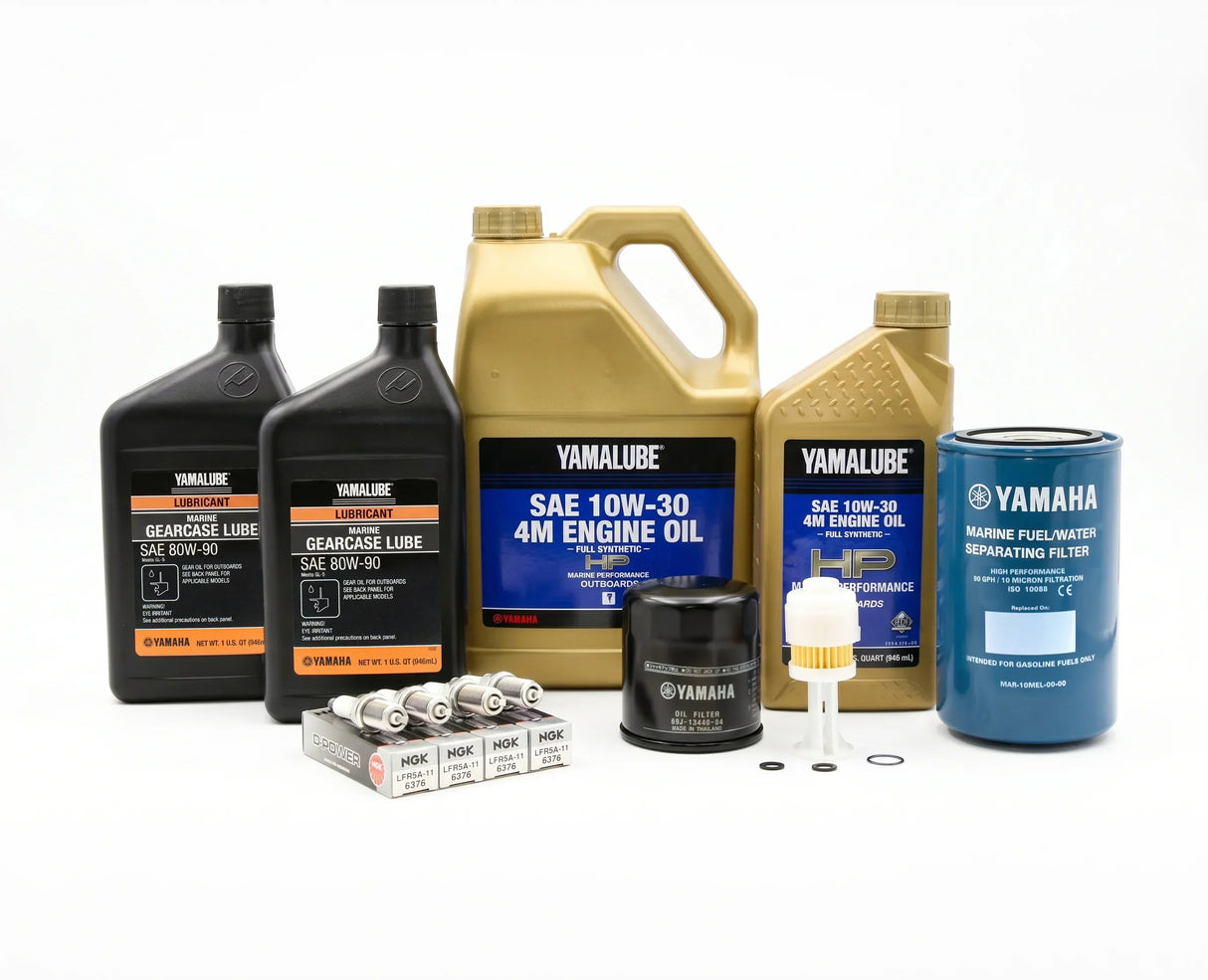 Yamaha F150 100-Hr. Service Kit 2004-2005 10W-30 Full Synthetic