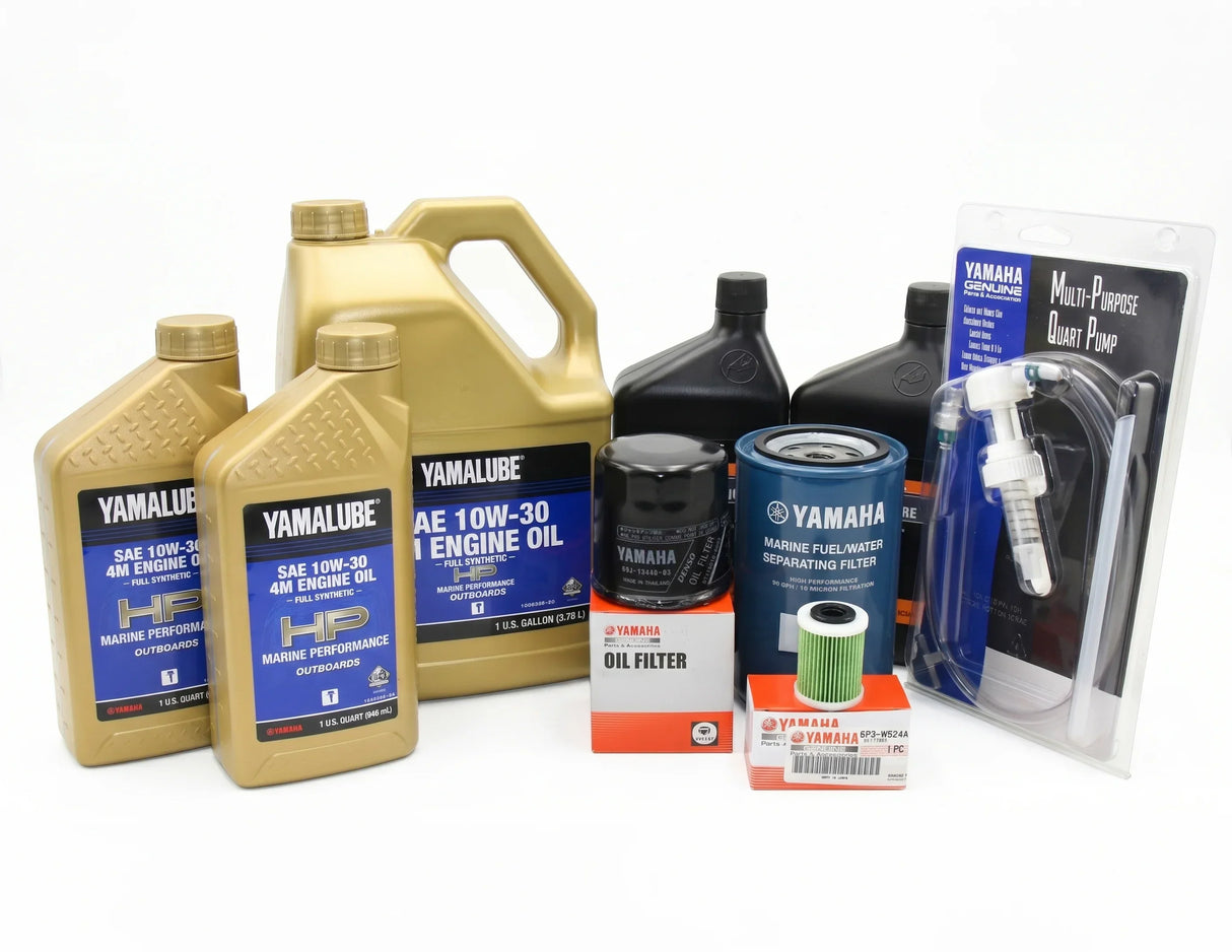 Yamaha F200 F225 3.3L V6 20-Hr. Service Kit 2006-Current 10W-30 Full Synthetic