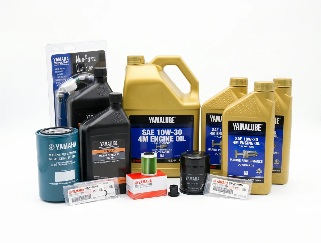 Yamaha F225/250/300 4.2L V6 20-Hr. Service Kit All Models 10W-30 Full Synthetic