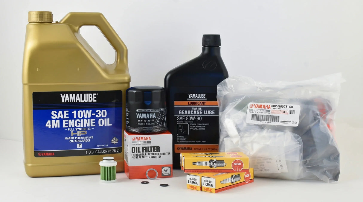 Yamaha F90B 100-Hr. Service Kit with Cooling 2016-Current 10W-30 Full Synthetic