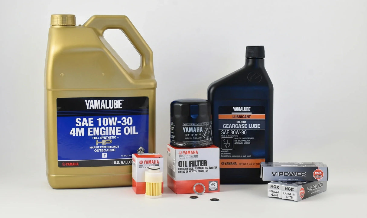 Yamaha F90 100-Hr. Service Kit 2005 10W-30 Full Synthetic