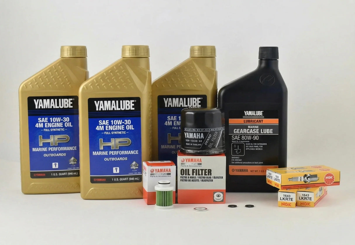 Yamaha F70 100-Hr. Service Kit All Models 10W-30 Full Synthetic