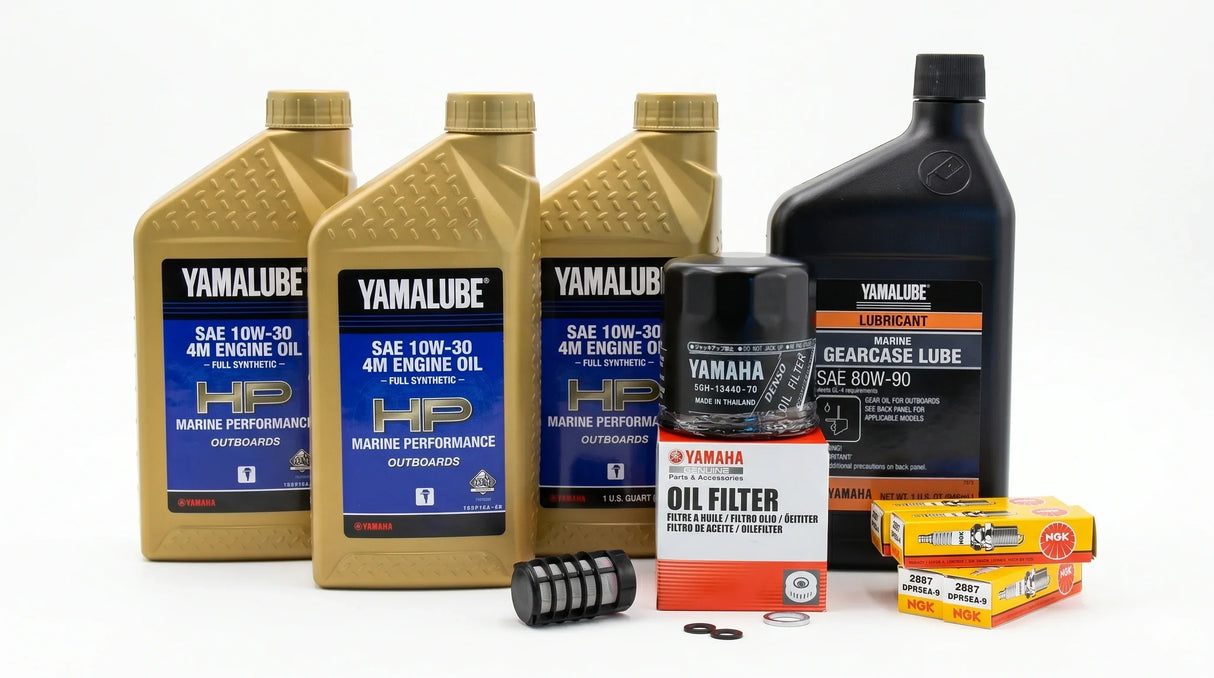 Yamaha T60 100-Hr. Service Kit 2003-2004 10W-30 Full Synthetic