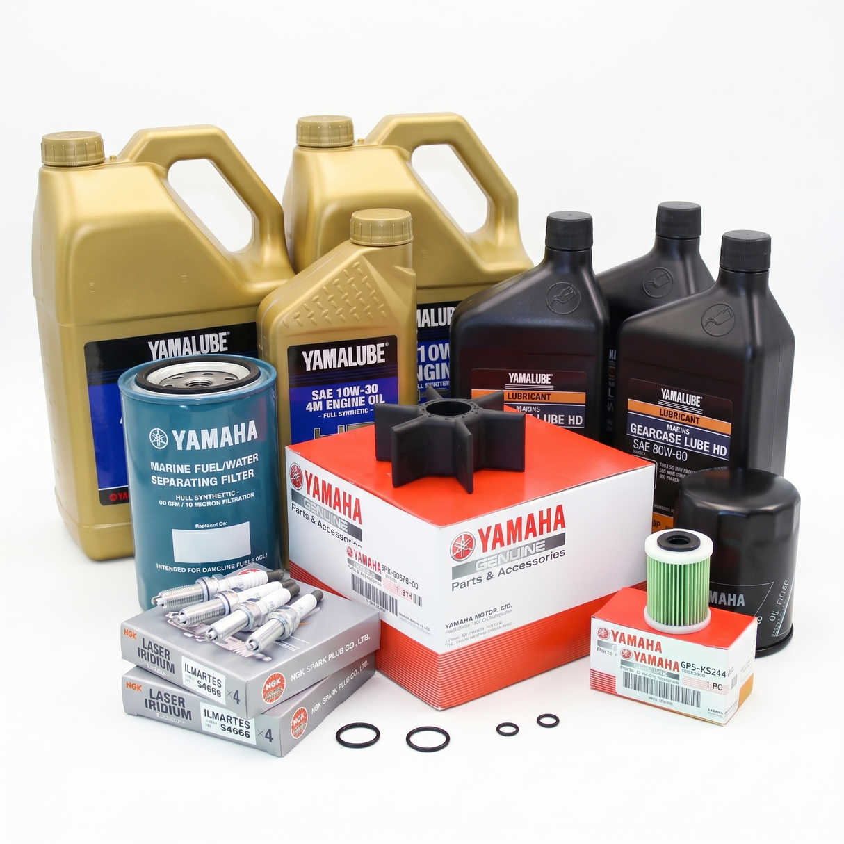 Yamaha XF425 100-Hr. Service Kit with Cooling All Models 10W-30 Full Synthetic