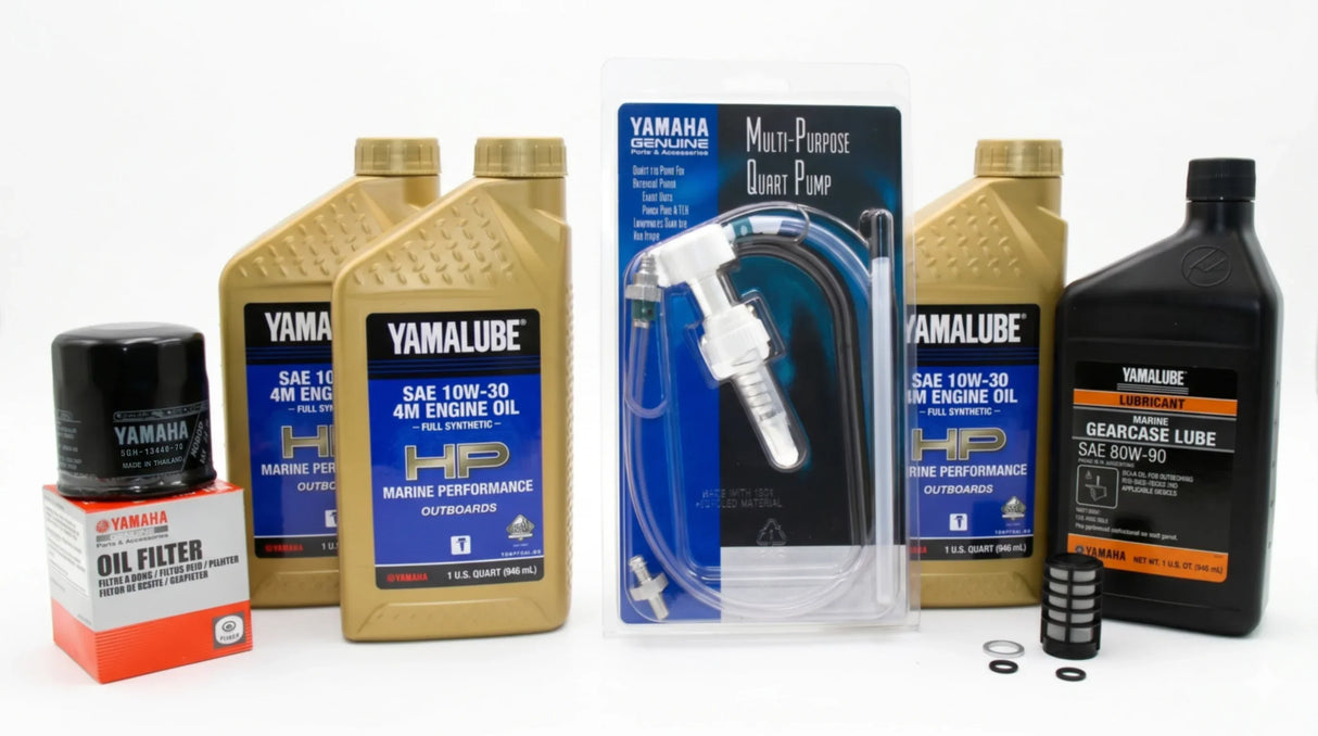 Yamaha F50 20-Hr. Service Kit 2000-2004 10W-30 Full Synthetic