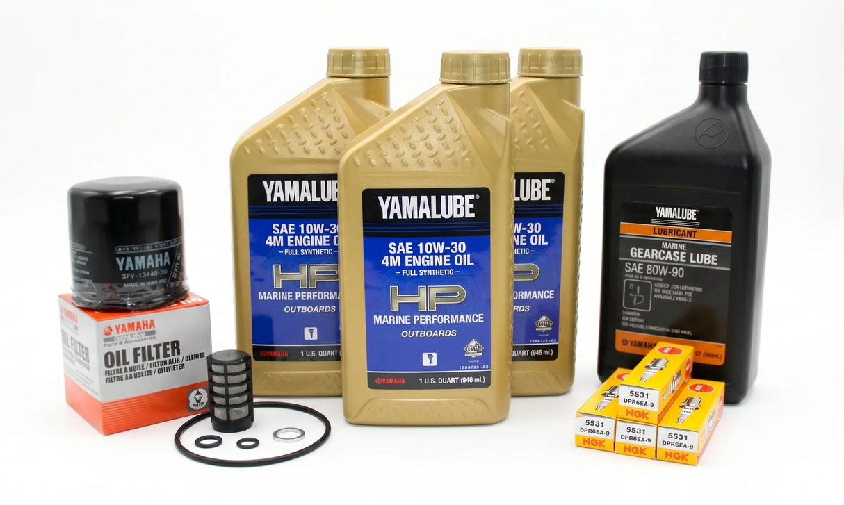Yamaha F40 100-Hr. Service Kit 1999 10W-30 Full Synthetic