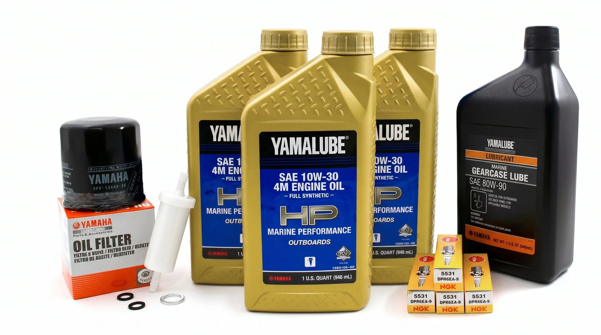 Yamaha F30 100-Hr. Service Kit 2001-2005 10W-30 Full Synthetic